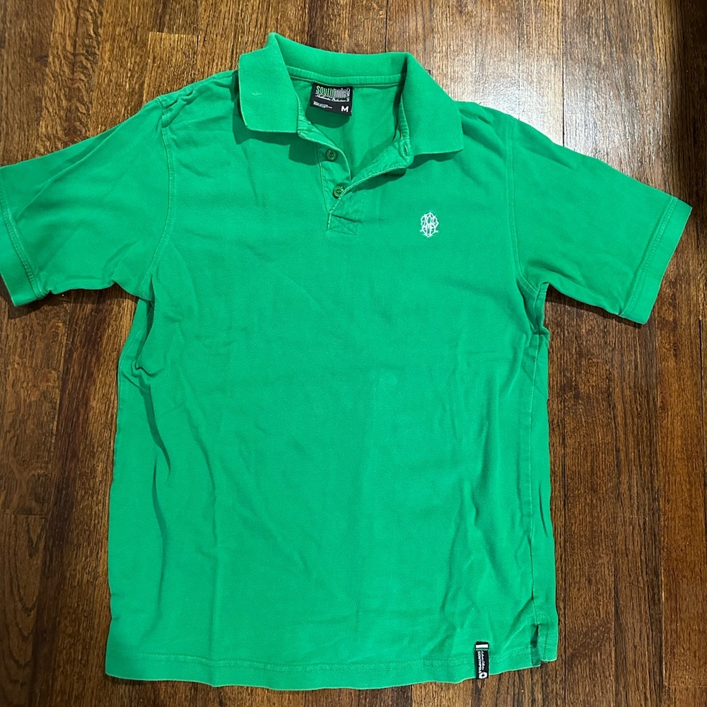 South Pole Vibrant Green Polo
